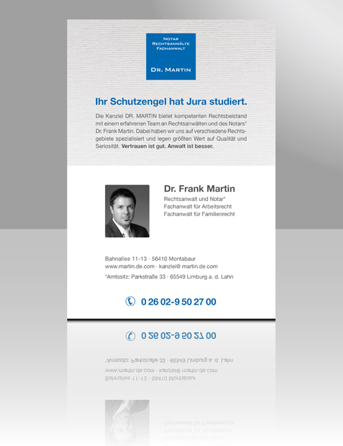 Dr. Martin Anzeige
