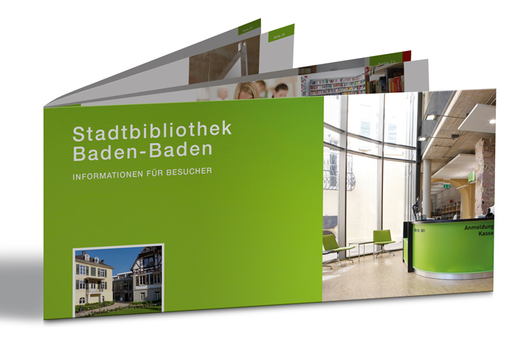 Stadtbibliothek Broschüre