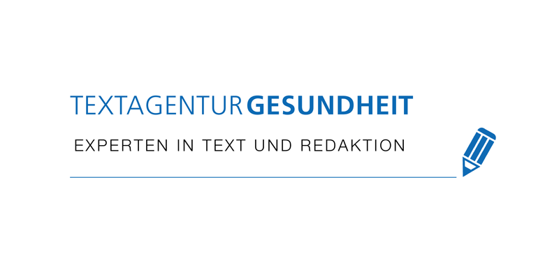 Logo-Entwurf Textagentur Gesundheit